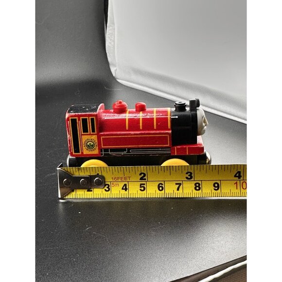 Thomas Wooden Railway Victor Steam Works Train Engine 2003 Learning Curve Vtg - Picture 13 of 13